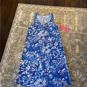 NWT Lilly Pulitzer Lela Henley Tank Dress